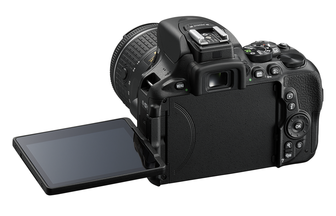 Nikon D5600, Cámara DSLR, Cuerpo, especificaciones y accesorios